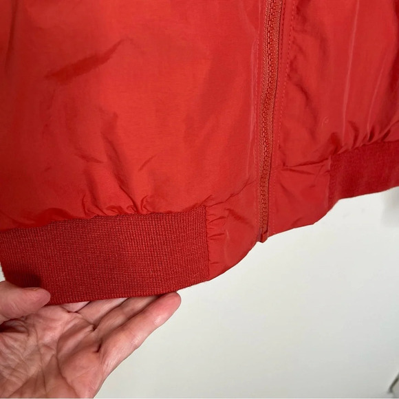 LL Bean Men's Warm-Up Jacket, Flannel Lined workwear water and wind resistant - Picture 6 of 15